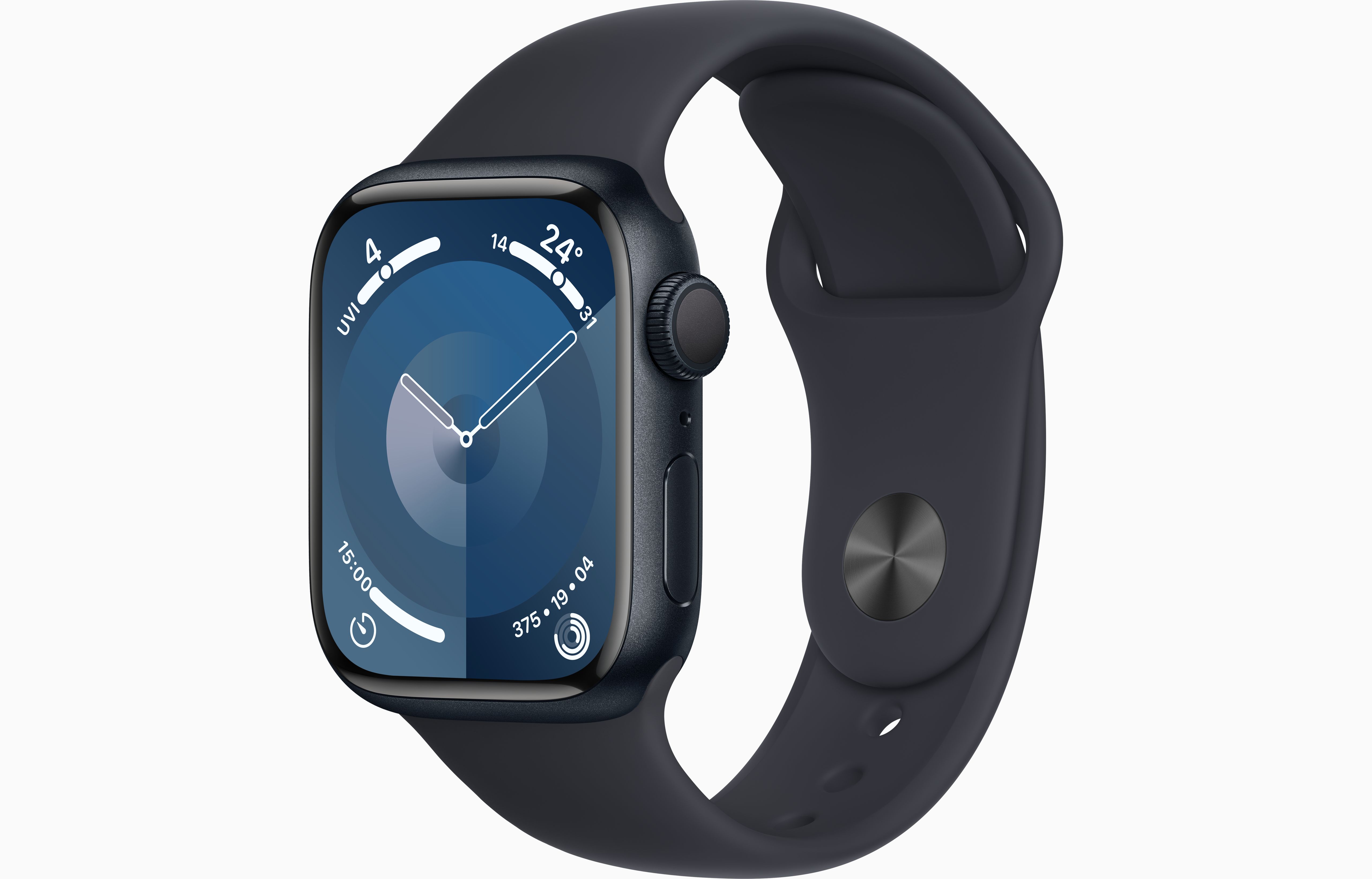 Apple Watch Series 9 GPS 41mm PINK Aluminium Case with Sport Band - S/M
